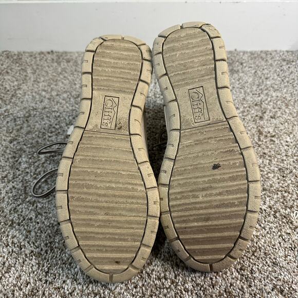 CLIFFS BY WHITE MOUNTAIN Women's Hearty Combat Boot Size 9M In Winter White - Picture 6 of 7